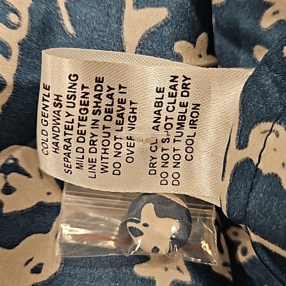 💕NATALIE MARTIN💕 Ashley Asymmetrical Midi Dress ~ Teal Pomegranite Print Small - Picture 10 of 13